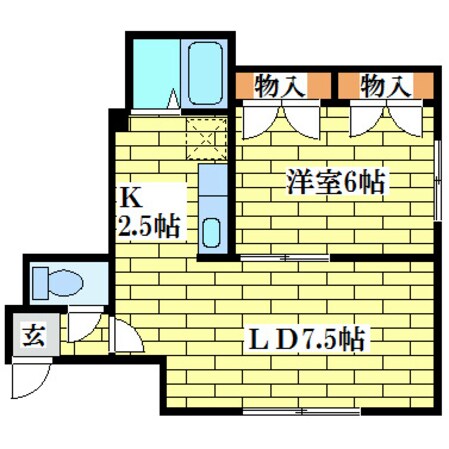 ピア36の物件間取画像